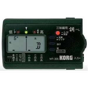 KORG（コルグ） 三味線用チューナー 【難しい調弦もおまかせ】WT-30S