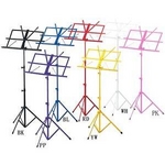 譜面台 選べるカラー♪ ソフトケース付 MS200B 高さ伸縮タイプ（640mm〜1380mm） MS-200B パープル