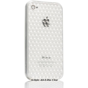 Ai-Style Series iPhone4 TPUケース 【Ai4-S-Dia-Clear】 Type S-Dia Clear（クリア）