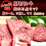 【期間限定 8/31まで】A4・A5等級のみ黒毛和牛 焼肉3点セット600g