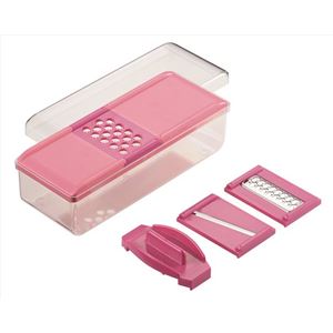 ベジタブルクラブ カラフルズ カセット式野菜調理器セット ピンク VC-C73