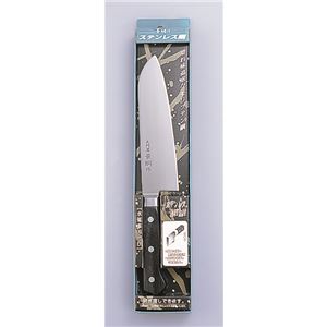 【包丁】【日本製】 大門屋 景綱作ツバ付 三徳庖丁 DKT-01