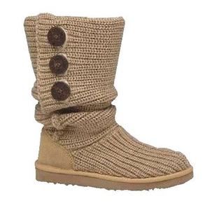 【UGG（アグ） AUSTRARIA】 ブーツ Classic Cardy Boots/OATMEAL★US6