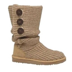 【UGG（アグ） AUSTRARIA】 ブーツ Classic Cardy Boots/OATMEAL★US6