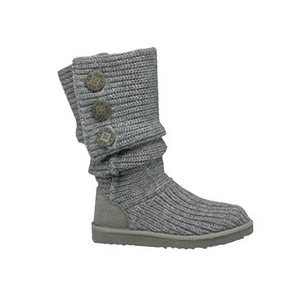 【UGG（アグ） AUSTRARIA】 ブーツ Classic Cardy Boots/GREY★US6