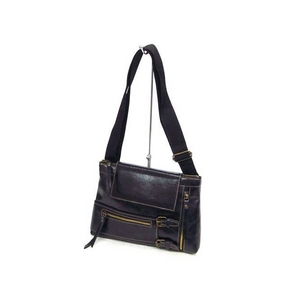 【正規品】Bolsos maridel（ボルソス マリデル） レザーショルダーバッグ 5488（BLACK）