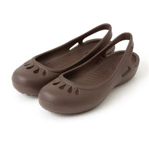 ☆crocs☆サボmalindi brownW8