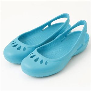 ☆crocs☆サボmalindi turquoiseW6