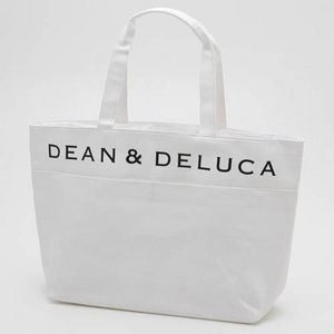 DEAN&DELUCA（ディーン&デルーカ） ストロートートバッグ 171521・ホワイト