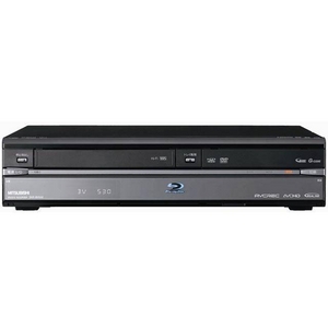 MITSUBISHI（三菱）REAL（リアル）デジタルハイビジョンチューナー搭載VHS一体型ブルーレイディスクレコーダー HDD320GB DVR-BV530