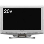 SHARP（シャープ） AQUOS（アクオス） 20V型デジタルハイビジョン液晶テレビ シルバー系 LC-20E6-S