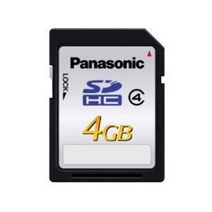 PANASONIC RP-SDP04GJ1K （SDHCメモリーカード）