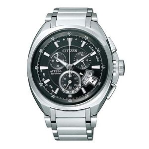 CITIZEN（シチズン） メンズ 腕時計 ATTESA（アテッサ） ジェットセッター ATD53-3011 【電波時計 ワールドタイム】