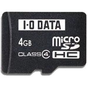 IODATA SDMCH-F4G/A （microSDHCメモリーカード）