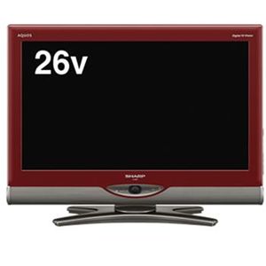 SHARP AQUOS（アクオス） シャープ LC-26DE7-R （液晶テレビ）