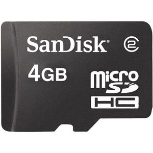 SANDISK SDSDQ-004GS-J95M （SDHCメモリーカード）