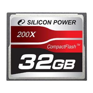 Silicon Power SP032GBCFC200V10 （コンパクトフラッシュ・32GB〜）