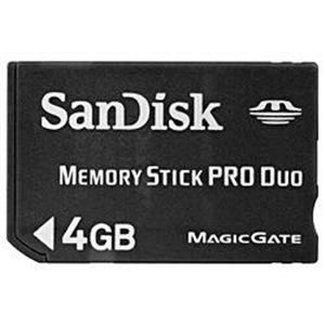 SANDISK SDMSG-004G-J95 （メモリースティック PRO Duo）