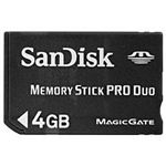 SANDISK SDMSG-004G-J95 （メモリースティック PRO Duo）