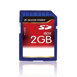 Silicon Power SP002GBSDC080V10(SD/2GB) （SDメモリーカード）