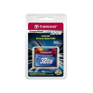 Transcend TS32GCF400(32GB/400倍速) （コンパクトフラッシュ・32GB〜）