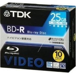 TDK BDV-R25X10S （ブルーレイディスク）