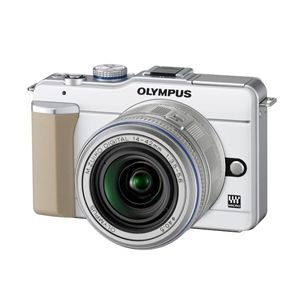 OLYMPUS E-PL1レンズキット(ホワイト) （デジタル一眼レフカメラ）