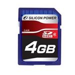 Silicon Power SP004GBSDH006V10(SDHC/4GB) （SDHCメモリーカード）