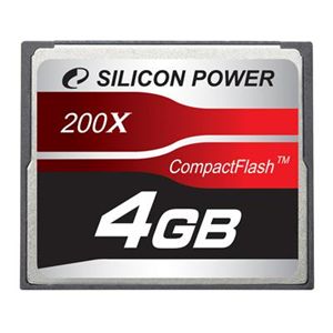 Silicon Power SP004GBCFC200V10 （コンパクトフラッシュ・〜4GB）