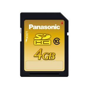 PANASONIC（パナソニック） RP-SDW04GJ1K （SDHCメモリーカード）