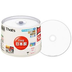 太陽誘電 【日本製】（ビデオ用215分×50枚）DR-C21WWY50BA （DVDディスク）