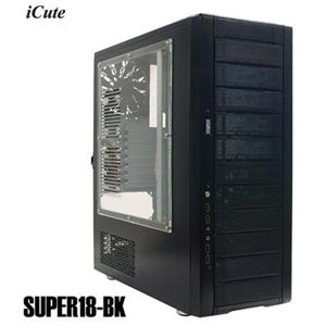 i CUTE SUPER18-BK （PCケース）