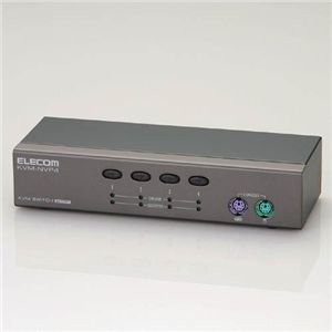 ELECOM（エレコム） KVM-NVP4 （CPU切替器(KVM）)