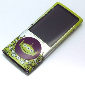 Rix（リックス） ディズニー （Disney） 第5世代iPod nanoディズニーキャラクタープロテクションシール （エイリアン） RX-IJK438LGM 【3個セット】