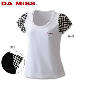 DA MISS（ダミス） SEXY ドットスリーブTシャツ 9311-0513 BLK L