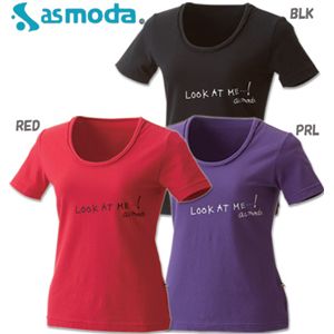 asmoda（エーエスモダ）  GRAPHIC Tシャツ 9335-0412 BLK M