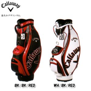 Callaway（キャロウェイ） グラフィック キャディバッグ 10 9.0 BK/BK/RED 