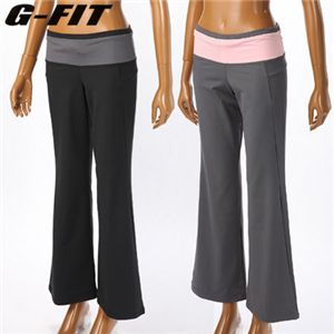 G-FIT（ジーフィット） 美脚ストレートパンツ GF-L965S B×DGL M