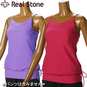 Real Stone（リアルストーン） カップ付デザインキャミトップ RS-L076T P M