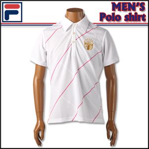 FILA GOLF（フィラゴルフ） メンズ 半袖ポロシャツ 740-612 WH M