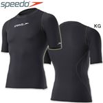 speedo（スピード） パフォーマンスハーフスリーブ SD19Z02 KG M