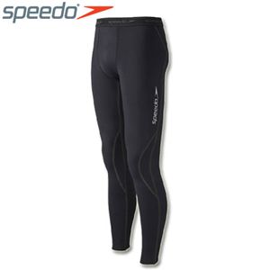 speedo（スピード） パフォーマンスロングタイツ SD19Z04 KG（ブラック） M