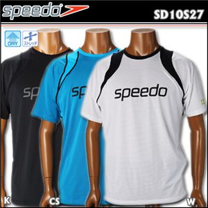 speedo（スピード） メッシュTシャツ SD10S27 K M