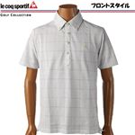 le coq sportif（ルコック スポルティフ） 半袖 ボタンポロシャツ QG2582 N764（メタル） L