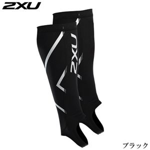 2XU（ツータイムズユー） カーフガード ストラップタイプ UA1240e ブラック L