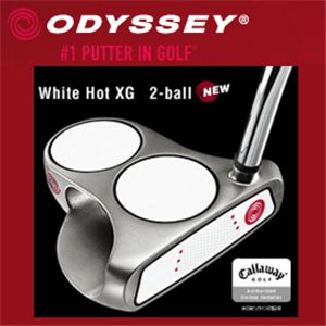 ODYSSEY（オデッセイ） WHITE HOT（ホワイトホット） XG 2BALL（2ボール） パター 日本仕様 34インチ