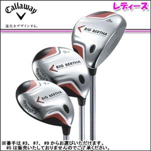 Callaway（キャロウェイ） レディース ニュービッグバーサ フェアウェイウッド BBシリーズカーボンシャフト 日本仕様 #3 L