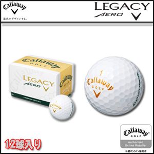 Callaway（キャロウェイ） LEGACY AERO（レガシーエアロ） ゴルフボール 12球入 C