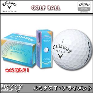 Callaway（キャロウェイ） レガシー エアロ ルミナス T アライメント 12球入 C