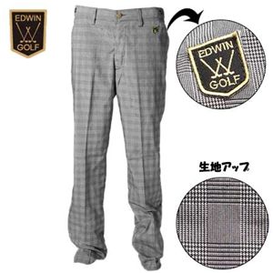 EDWIN GOLF（エドウィン ゴルフ） TC グレンチェック ストレッチ クラシックトラウザー 83cm KG503L  M